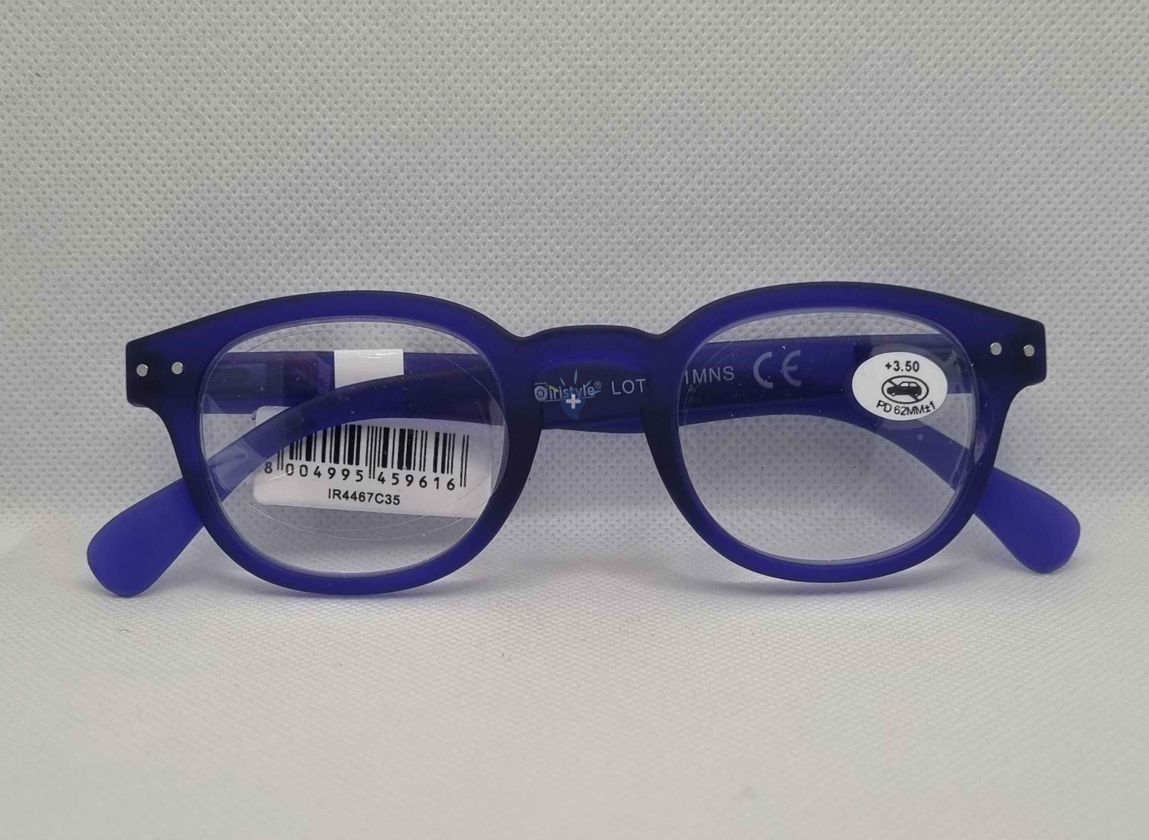 Iristyle Occhiali Rubber Blue +3,50