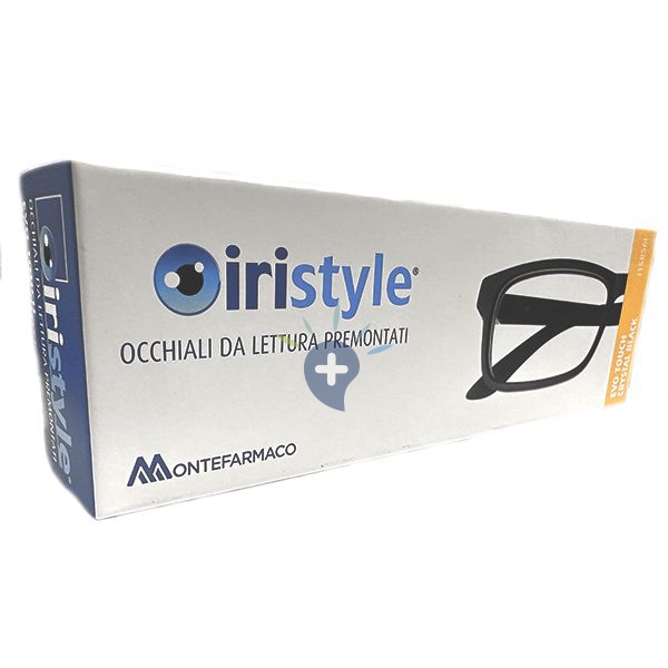 Iristyle Occhiale Evo Touch Cristal Nero 1,5