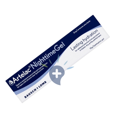 Baush & Lomb Linea Salute degli Occhi Artelac Nighttime Gel Idratante 10 g