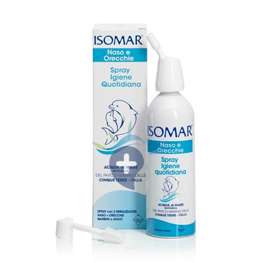 Isomar Linea Pulizia e Salute del Naso Acqua di Mare Igiene Quotidiana 100 ml