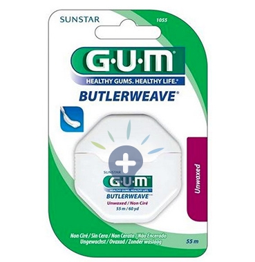 GUM Linea Igiene Dentale Quotidiana Butlerweave Filo Interdentale NonCerato 1055