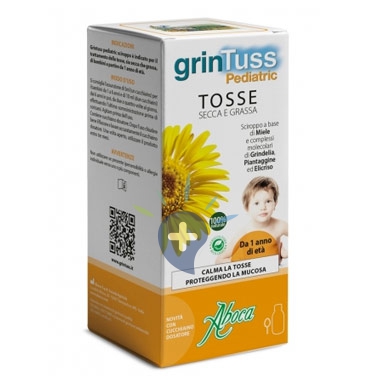 Aboca Linea Dispositivi Medici Grintuss Pediatric Sciroppo per la Tosse 180 g
