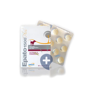 DRN Specialist Linea Animali Domestici Cani Epato 1500 Plus 32 Compresse