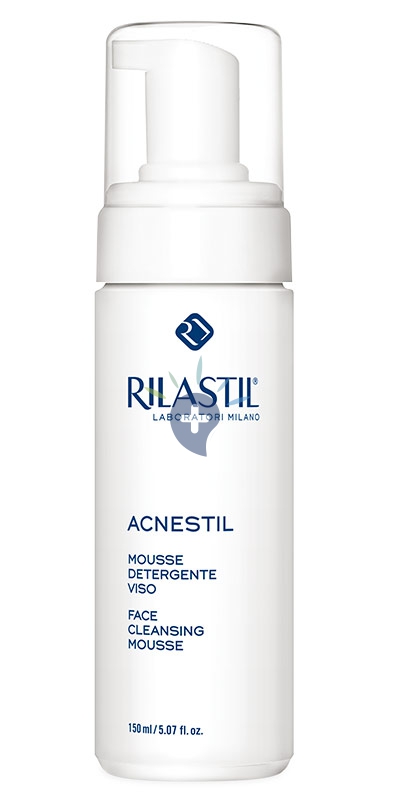 Rilastil Linea Acnestil Mousse Detergente Viso Pelli Grasse e Sensibili 150 ml