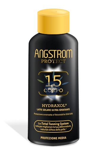 Angstrom  SPF15 Latte Solare Ultra Idratante 200 ml