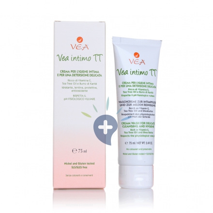 VEA Linea Pelli Sensibili Intimo TT Crema Detergente Idratante Lenitiva 75 ml