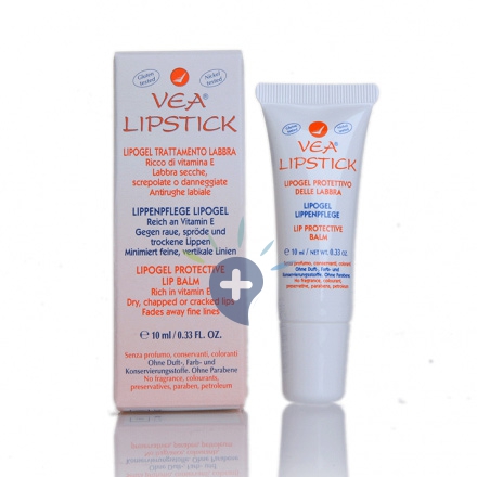 VEA Linea Pelli Sensibili Lipogel Lipstick Labbra Lenitivo Protettivo 10 ml