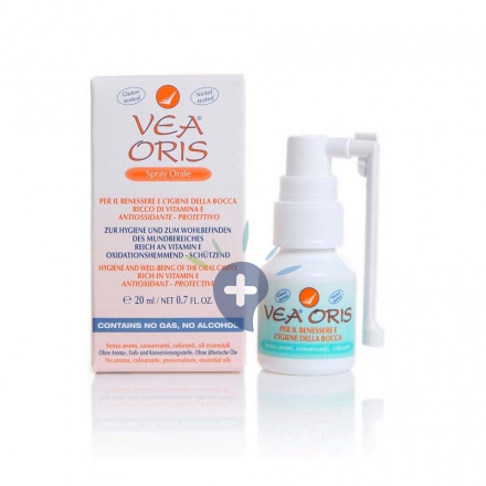VEA Linea Pelli Sensibili Oris Spray Protettivo Antiossidante Mucosa Orale 20 ml