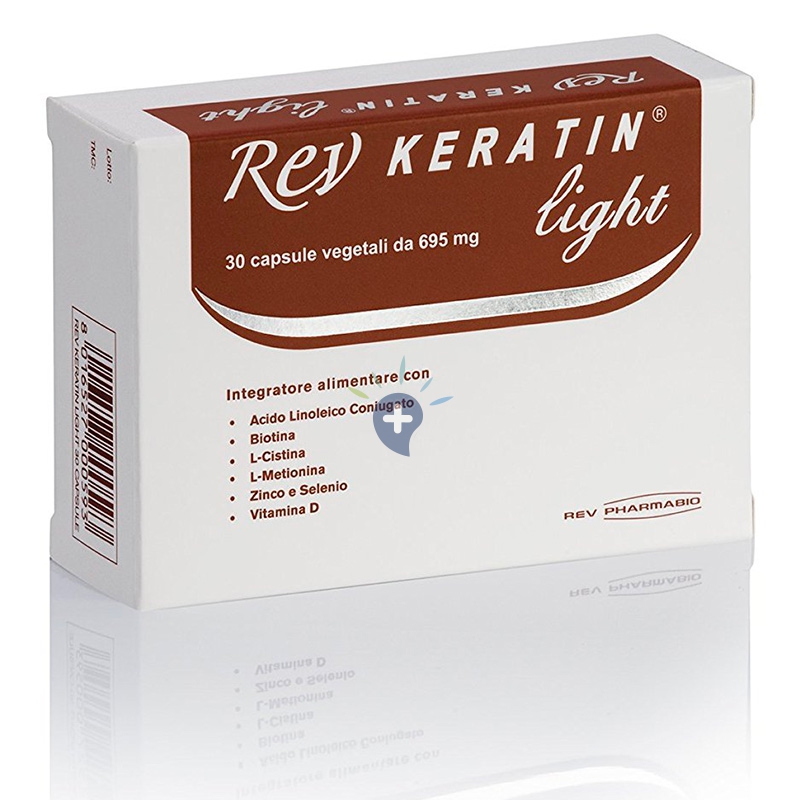 Pharmabio Linea Anticaduta Capelli Rev Keratin Light Integratore 30 Capsule