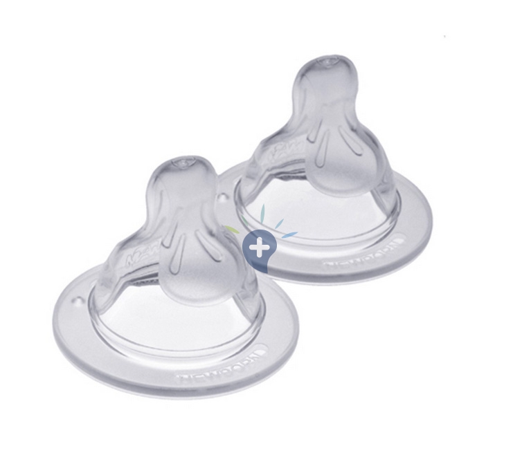 MAM Linea Benessere Bambini Tettarella 2 Pezzi 2+ Mesi Misura 2