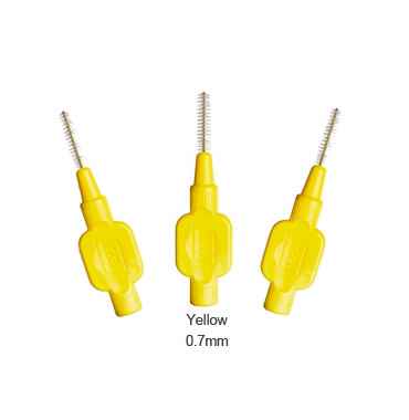 TePe Linea Cura Dentale Quotidiana 6 Scovolini Interdentali 0 7 Colore Giallo