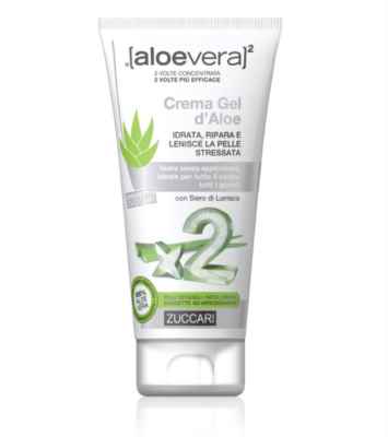 Zuccari Linea aloevera2 Crema Gel d Aloe Lenitivo Pelle Stressata 150 ml